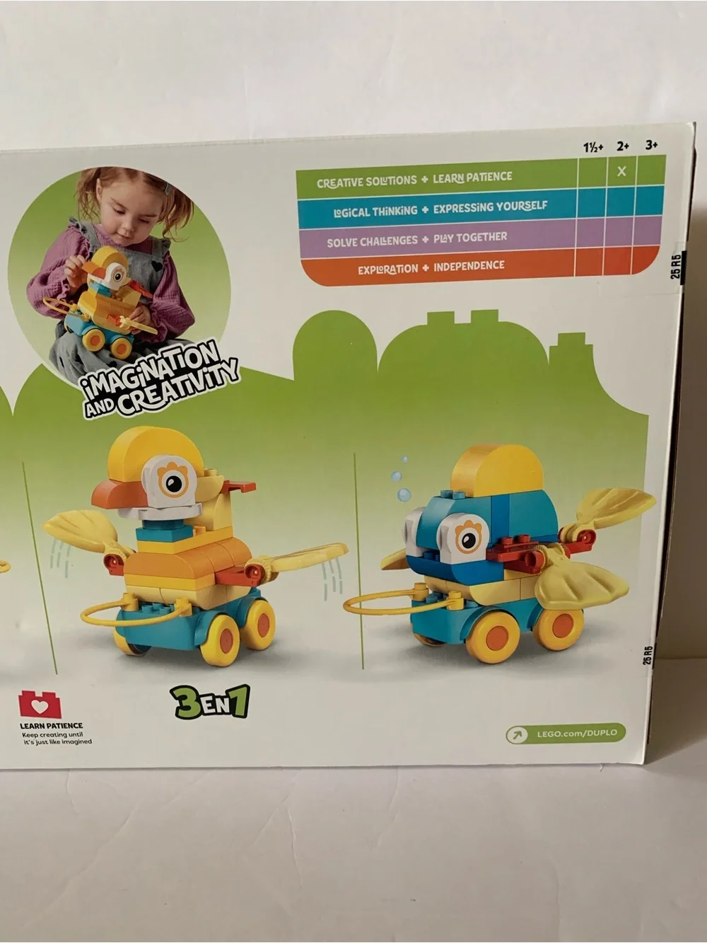 NIB. LEGO Duplo Pull-Along Toy Building Set